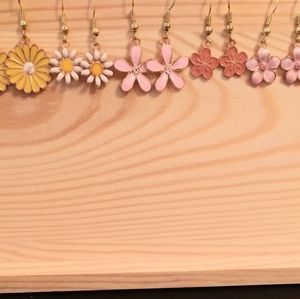 Flower Earring Set